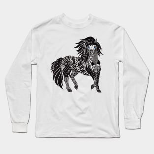 Mandala horse Long Sleeve T-Shirt